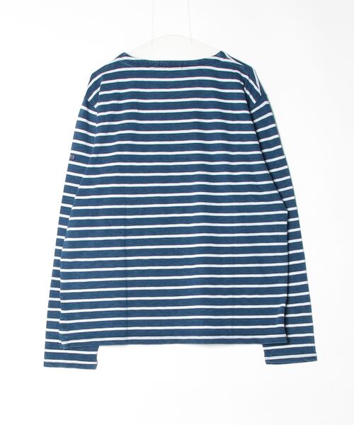 POLO RALPH LAUREN(ポロ ラルフ ローレン)の「クラシック フィット ストライプド ジャージー Tシャツ(Tシャツ/カットソー・メンズ・ブルー・M/S/XS/L)」の5枚目の写真