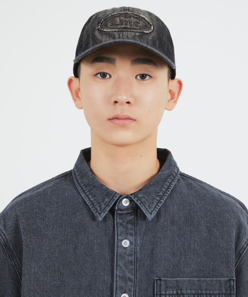 LMCの「WASHED DENIM GOTHIC OVAL 6PANEL CAP black（キャップ・メンズ・その他・OS）」の12枚目の写真
