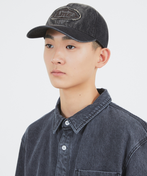 LMCの「WASHED DENIM GOTHIC OVAL 6PANEL CAP black（キャップ・メンズ・その他・OS）」の11枚目の写真