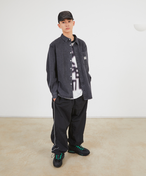 LMCの「WASHED DENIM GOTHIC OVAL 6PANEL CAP black（キャップ・メンズ・その他・OS）」の10枚目の写真