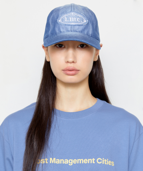 LMCの「WASHED DENIM GOTHIC OVAL 6PANEL CAP black（キャップ・メンズ・その他・OS）」の8枚目の写真
