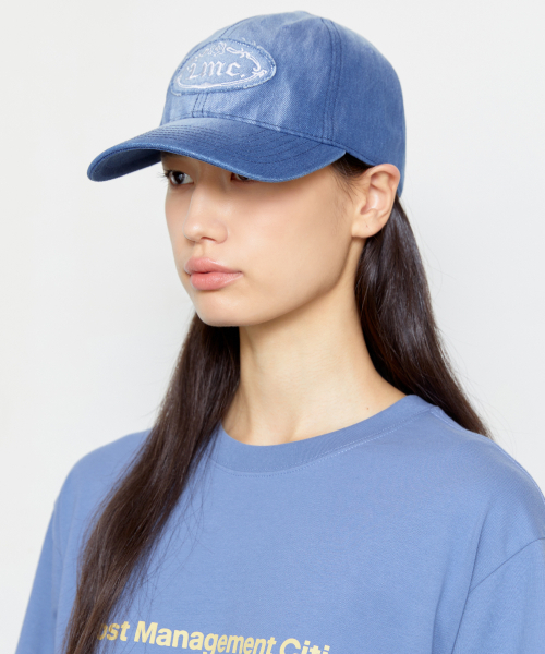 LMCの「WASHED DENIM GOTHIC OVAL 6PANEL CAP black（キャップ・メンズ・その他・OS）」の7枚目の写真
