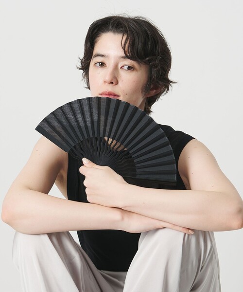 MARW UNITED ARROWS(マルゥ ユナイテッドアローズ)の「<西川庄六商店×MRW UNITED ARROWS>扇子(扇子/うちわ・レディース・ライトグレー/ブラック・FREE)」の11枚目の写真