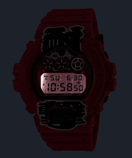 G-SHOCK(ジーショック)の「赤提灯 / DW-6900AKA-4JR(デジタル腕時計・メンズ・レッド・FREE)」の2枚目の写真