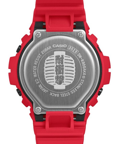 G-SHOCK(ジーショック)の「赤提灯 / DW-6900AKA-4JR(デジタル腕時計・メンズ・レッド・FREE)」の5枚目の写真