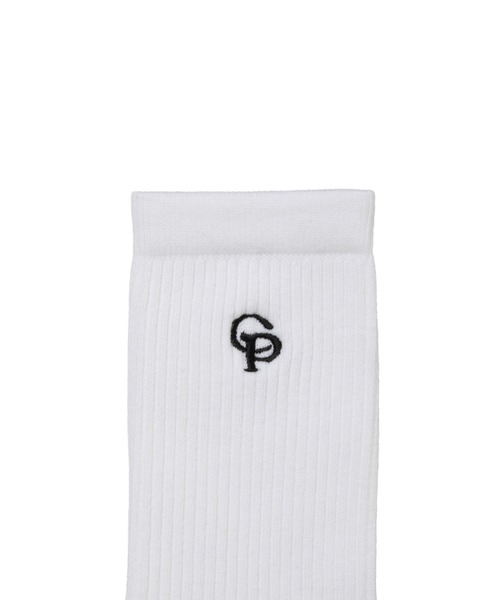 COOTIE PRODUCTIONS（クーティープロダクションズ）の「N/C Middle Socks（ソックス/靴下・メンズ・ホワイト/ブラック・FREE）」の4枚目の写真