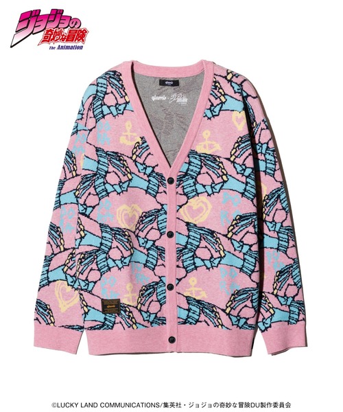 glamb(グラム)の「Crazy Diamond Cardigan(カーディガン/ボレロ・メンズ・ネイビー/ピンク・M/L/XL)」の11枚目の写真