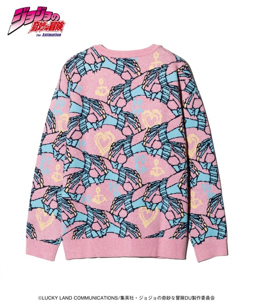 glamb(グラム)の「Crazy Diamond Cardigan(カーディガン/ボレロ・メンズ・ネイビー/ピンク・M/L/XL)」の13枚目の写真