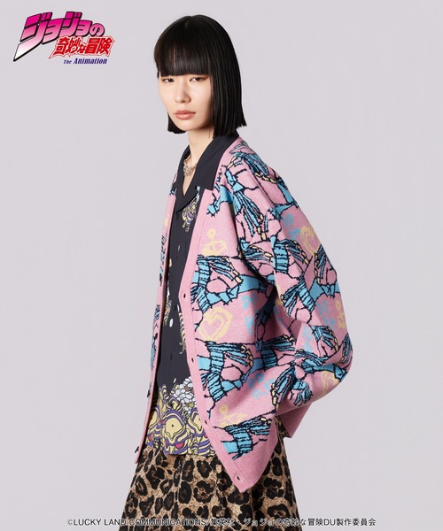 glamb(グラム)の「Crazy Diamond Cardigan(カーディガン/ボレロ・メンズ・ネイビー/ピンク・M/L/XL)」の19枚目の写真