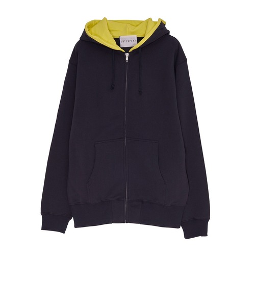 INTERPLAY（インタープレイ）の「【INTERPLAY】Basic Zip Up IP Hood Logo Parka（パーカー・メンズ・ブラック/ネイビー/ベージュ/ライトピンク/グレー・MEDIUM/X-LARGE）」の21枚目の写真