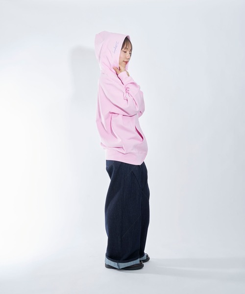 INTERPLAY（インタープレイ）の「【INTERPLAY】Basic Zip Up IP Hood Logo Parka（パーカー・メンズ・ブラック/ネイビー/ベージュ/ライトピンク/グレー・MEDIUM/X-LARGE）」の16枚目の写真