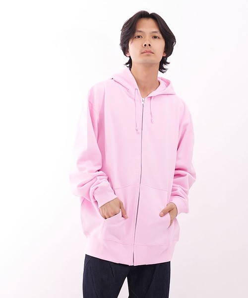INTERPLAY（インタープレイ）の「【INTERPLAY】Basic Zip Up IP Hood Logo Parka（パーカー・メンズ・ブラック/ネイビー/ベージュ/ライトピンク/グレー・MEDIUM/X-LARGE）」の15枚目の写真