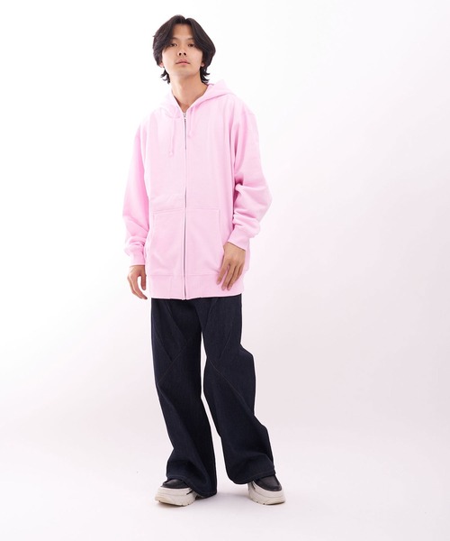 INTERPLAY（インタープレイ）の「【INTERPLAY】Basic Zip Up IP Hood Logo Parka（パーカー・メンズ・ブラック/ネイビー/ベージュ/ライトピンク/グレー・MEDIUM/X-LARGE）」の13枚目の写真