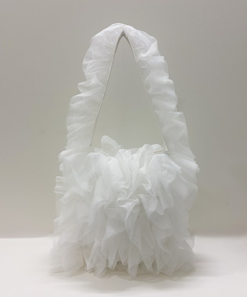 frunco（フランコ）の「ホイップフリルBAG（トートバッグ・レディース・ホワイト・FREE）」の17枚目の写真