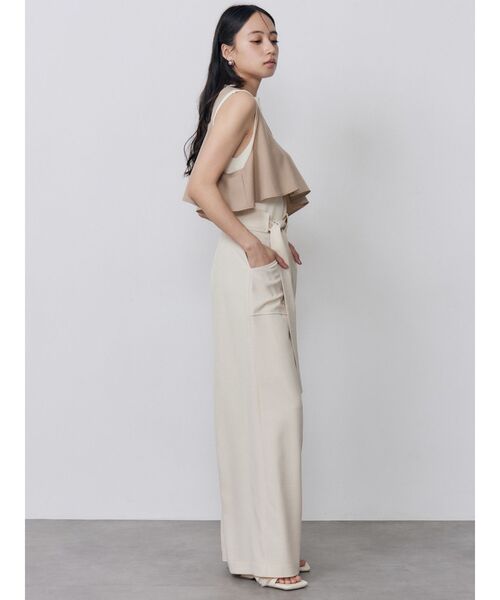 MURUA（ムルーア）の「ハイウエストデザインパンツ（その他パンツ・レディース・ブラック/アイボリー/グレー・2/1）」の11枚目の写真