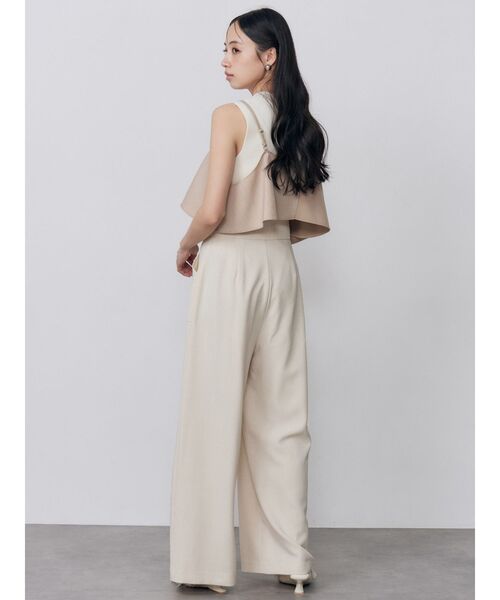 MURUA（ムルーア）の「ハイウエストデザインパンツ（その他パンツ・レディース・ブラック/アイボリー/グレー・2/1）」の14枚目の写真