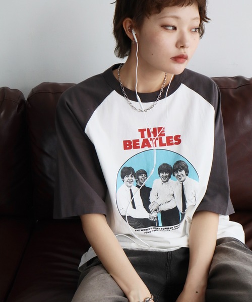 セール】【THE BEATLES/ザ ビートルズ】アソート ラグランスリーブ