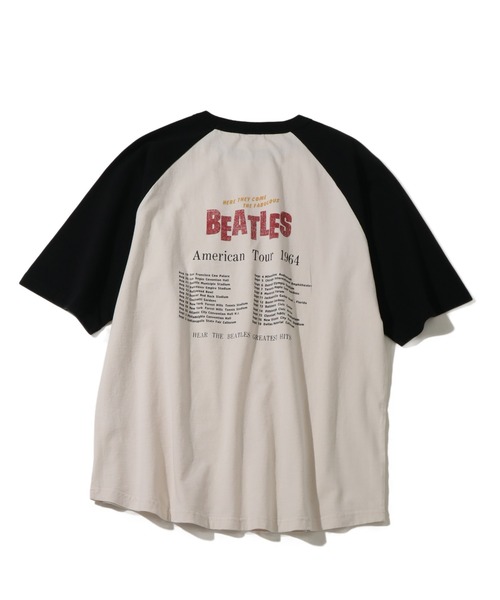 The Beatles(ザビートルズ)の「【THE BEATLES/ザ ビートルズ】アソート ラグランスリーブ グラフィックプリント半袖Tシャツ(Tシャツ/カットソー・メンズ・ホワイト系1/ホワイト系2/ホワイト系3/ホワイト系5/ホワイト系4/ホワイト系6・M/L/LL)」の13枚目の写真
