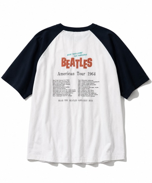 The Beatles(ザビートルズ)の「【THE BEATLES/ザ ビートルズ】アソート ラグランスリーブ グラフィックプリント半袖Tシャツ(Tシャツ/カットソー・メンズ・ホワイト系1/ホワイト系2/ホワイト系3/ホワイト系5/ホワイト系4/ホワイト系6・M/L/LL)」の17枚目の写真