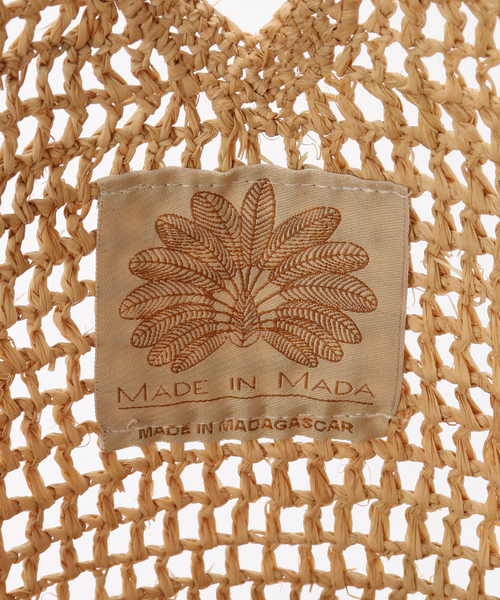 MADE IN MADA(メイドインマダ)の「MADE IN MADA /メイドインマダ OMBINISOA BAG(トートバッグ・レディース・ベージュ・FREE)」の10枚目の写真