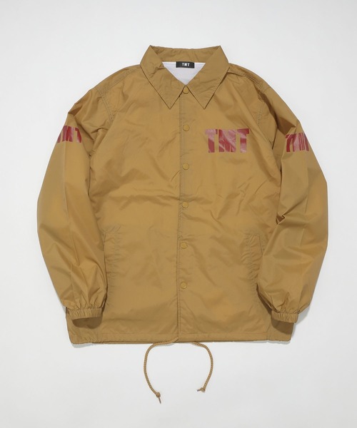 TMT（ティーエムティー）の「NYLON CAOCH JACKET（ナイロンジャケット・メンズ・ベージュ/バーガンディー/グリーン/ネイビー・MEDIUM/X-LARGE/LARGE）」の3枚目の写真