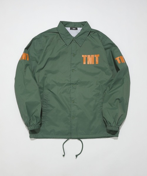 TMT（ティーエムティー）の「NYLON CAOCH JACKET（ナイロンジャケット・メンズ・ベージュ/バーガンディー/グリーン/ネイビー・MEDIUM/X-LARGE/LARGE）」の4枚目の写真