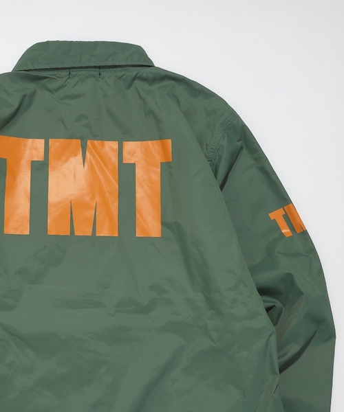 TMT（ティーエムティー）の「NYLON CAOCH JACKET（ナイロンジャケット・メンズ・ベージュ/バーガンディー/グリーン/ネイビー・MEDIUM/X-LARGE/LARGE）」の8枚目の写真
