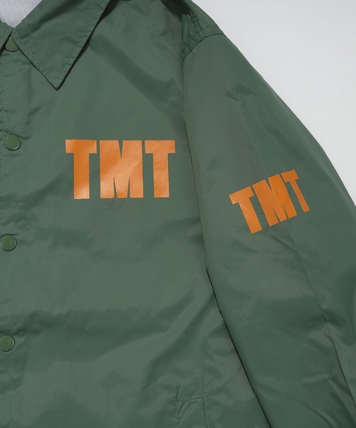 TMT（ティーエムティー）の「NYLON CAOCH JACKET（ナイロンジャケット・メンズ・ベージュ/バーガンディー/グリーン/ネイビー・MEDIUM/X-LARGE/LARGE）」の9枚目の写真