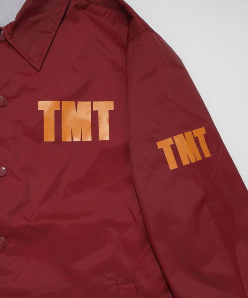 TMT（ティーエムティー）の「NYLON CAOCH JACKET（ナイロンジャケット・メンズ・ベージュ/バーガンディー/グリーン/ネイビー・MEDIUM/X-LARGE/LARGE）」の14枚目の写真
