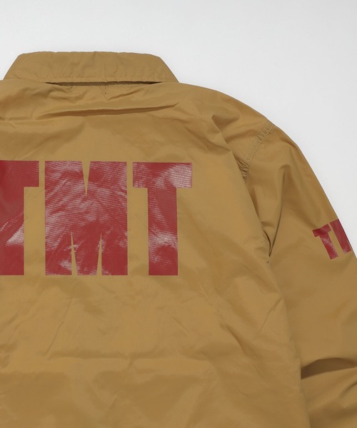 TMT（ティーエムティー）の「NYLON CAOCH JACKET（ナイロンジャケット・メンズ・ベージュ/バーガンディー/グリーン/ネイビー・MEDIUM/X-LARGE/LARGE）」の16枚目の写真