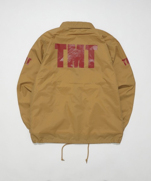 TMT（ティーエムティー）の「NYLON CAOCH JACKET（ナイロンジャケット・メンズ・ベージュ/バーガンディー/グリーン/ネイビー・MEDIUM/X-LARGE/LARGE）」の10枚目の写真