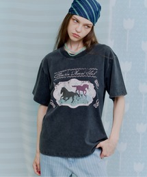 thinkto（シンクト）の「オーバーサイズグラフィックプリントT（Tシャツ/カットソー）」