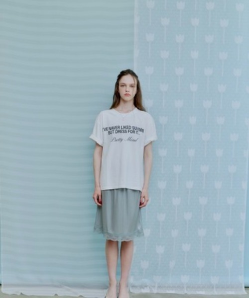 thinkto(シンクト)の「オーバーサイズグラフィックプリントT(Tシャツ/カットソー・レディース・ホワイト/ブラック・FREE)」の22枚目の写真