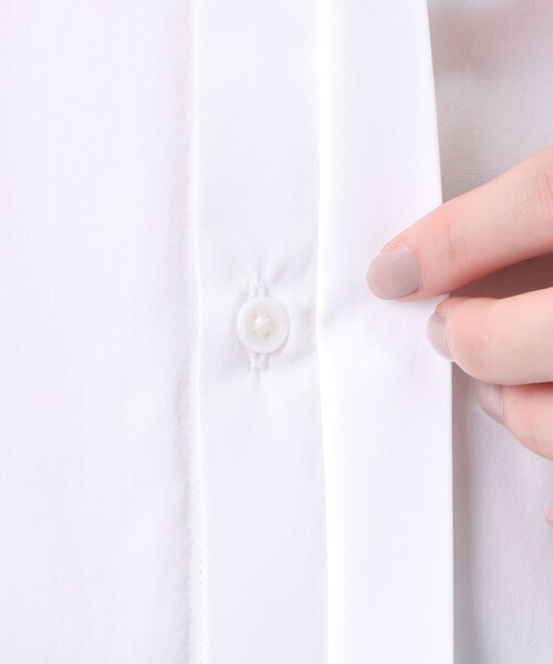 BOURRIENNE ParisX(ブリエンヌパリディス)の「BOURRIENNE CITADINE SHIRT ボウタイシャツ(シャツ/ブラウス・レディース・ホワイト・36/38)」の10枚目の写真