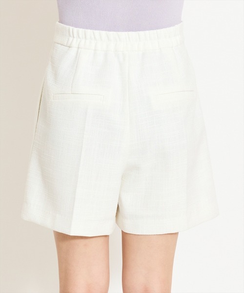 WILLSELECTION（ウィルセレクション）の「タックツイードショートパンツ（その他パンツ・レディース・ピンク/ブラック/オフホワイト・FREE）」の10枚目の写真