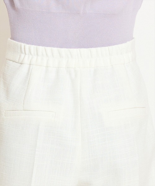 WILLSELECTION（ウィルセレクション）の「タックツイードショートパンツ（その他パンツ・レディース・ピンク/ブラック/オフホワイト・FREE）」の12枚目の写真