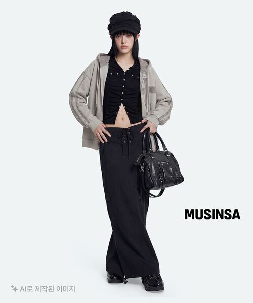 ROCKCAKE（ロックケーキ）の「Big Diaz Bag - Black（ショルダーバッグ・レディース・その他・F）」の13枚目の写真