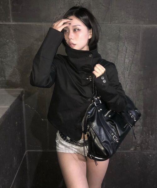 ROCKCAKE（ロックケーキ）の「Big Diaz Bag - Black（ショルダーバッグ・レディース・その他・F）」の9枚目の写真