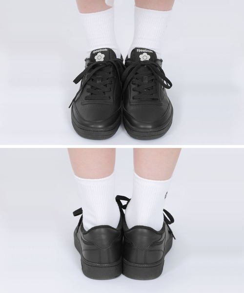 MARY QUANT(マリークワント)の「CLUB C 85 VINTAGE MQ スニーカー(スニーカー・レディース・ブラック/ホワイト・L/M/S)」の9枚目の写真