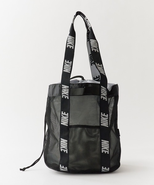 NIKE（ナイキ）の「NIKE/ナイキ SS26 メッシュトートプールバッグ ブランドロゴ マチ付き マリンスポーツ 2026年春夏（トートバッグ・メンズ・ブラック/グレー/レッド/ミント・FREE）」の13枚目の写真