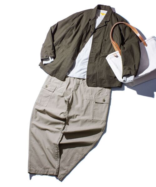 THE RESQ（ザーレスキュー）の「SEOKIA WORK PANTS [LIGHT BEIGE]（その他パンツ・メンズ・その他・X-LARGE/LARGE/MEDIUM）」の9枚目の写真