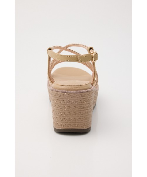 STACCATO（スタッカート）の「プルスコードクロスウェッジヒールサンダル（サンダル・レディース・シルバー/ピンクゴールド・22.5cm/23cm/23.5cm/24cm）」の13枚目の写真