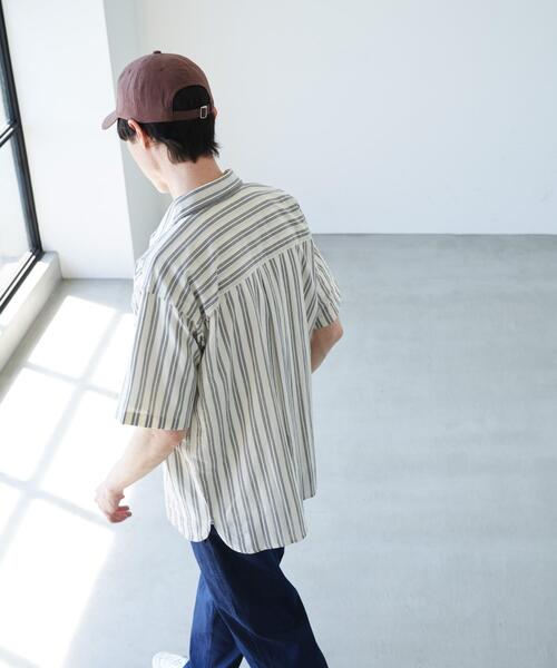 URBAN RESEARCH Sonny Label(アーバンリサーチサニーレーベル)の「インドコットンストライプシャツ(シャツ/ブラウス・メンズ・ブルー/オフホワイト・LARGE/MEDIUM)」の13枚目の写真