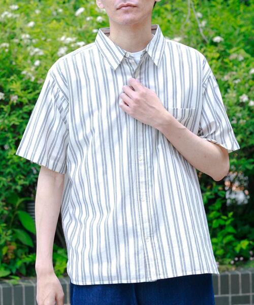 URBAN RESEARCH Sonny Label(アーバンリサーチサニーレーベル)の「インドコットンストライプシャツ(シャツ/ブラウス・メンズ・ブルー/オフホワイト・LARGE/MEDIUM)」の15枚目の写真