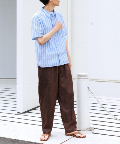 URBAN RESEARCH Sonny Label(アーバンリサーチサニーレーベル)の「インドコットンストライプシャツ(シャツ/ブラウス・メンズ・ブルー/オフホワイト・LARGE/MEDIUM)」の6枚目の写真