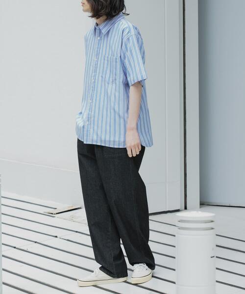 URBAN RESEARCH Sonny Label(アーバンリサーチサニーレーベル)の「インドコットンストライプシャツ(シャツ/ブラウス・メンズ・ブルー/オフホワイト・LARGE/MEDIUM)」の11枚目の写真