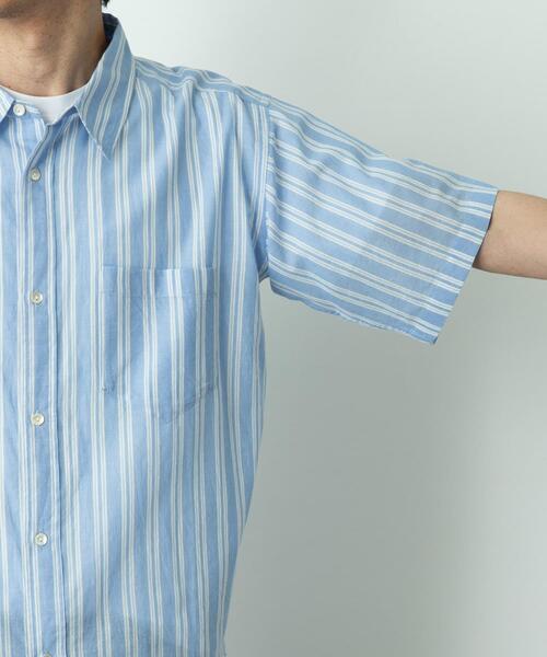 URBAN RESEARCH Sonny Label(アーバンリサーチサニーレーベル)の「インドコットンストライプシャツ(シャツ/ブラウス・メンズ・ブルー/オフホワイト・LARGE/MEDIUM)」の17枚目の写真