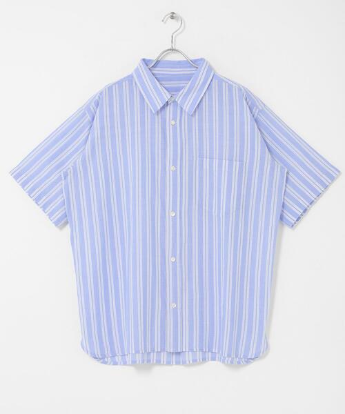 URBAN RESEARCH Sonny Label(アーバンリサーチサニーレーベル)の「インドコットンストライプシャツ(シャツ/ブラウス・メンズ・ブルー/オフホワイト・LARGE/MEDIUM)」の18枚目の写真