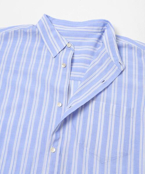 URBAN RESEARCH Sonny Label(アーバンリサーチサニーレーベル)の「インドコットンストライプシャツ(シャツ/ブラウス・メンズ・ブルー/オフホワイト・LARGE/MEDIUM)」の19枚目の写真