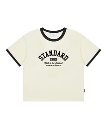 BUILT STANDARD クールコットンクロップリンガー半袖 (SRCSTD-0256)